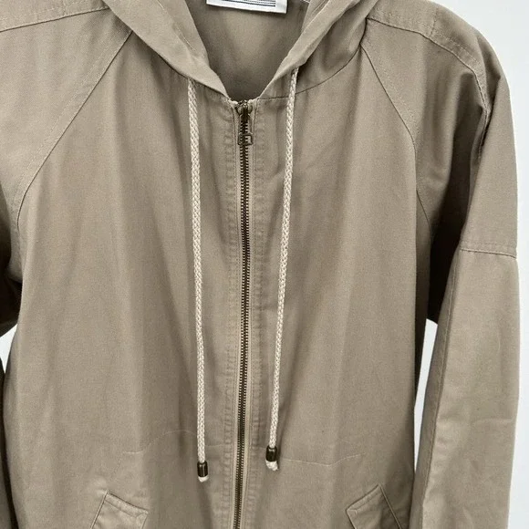 Karen Scott Womens Size S Hooded Anorak Jacket, Casual Utility Lightweight Coat - Picture 2 of 9